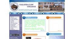 Desktop Screenshot of nalandalawcollege.com